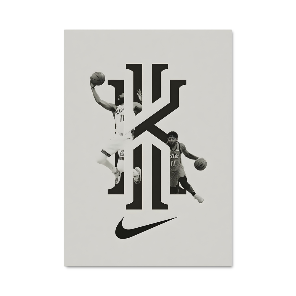 Poster Kyrie en Noir et Blanc